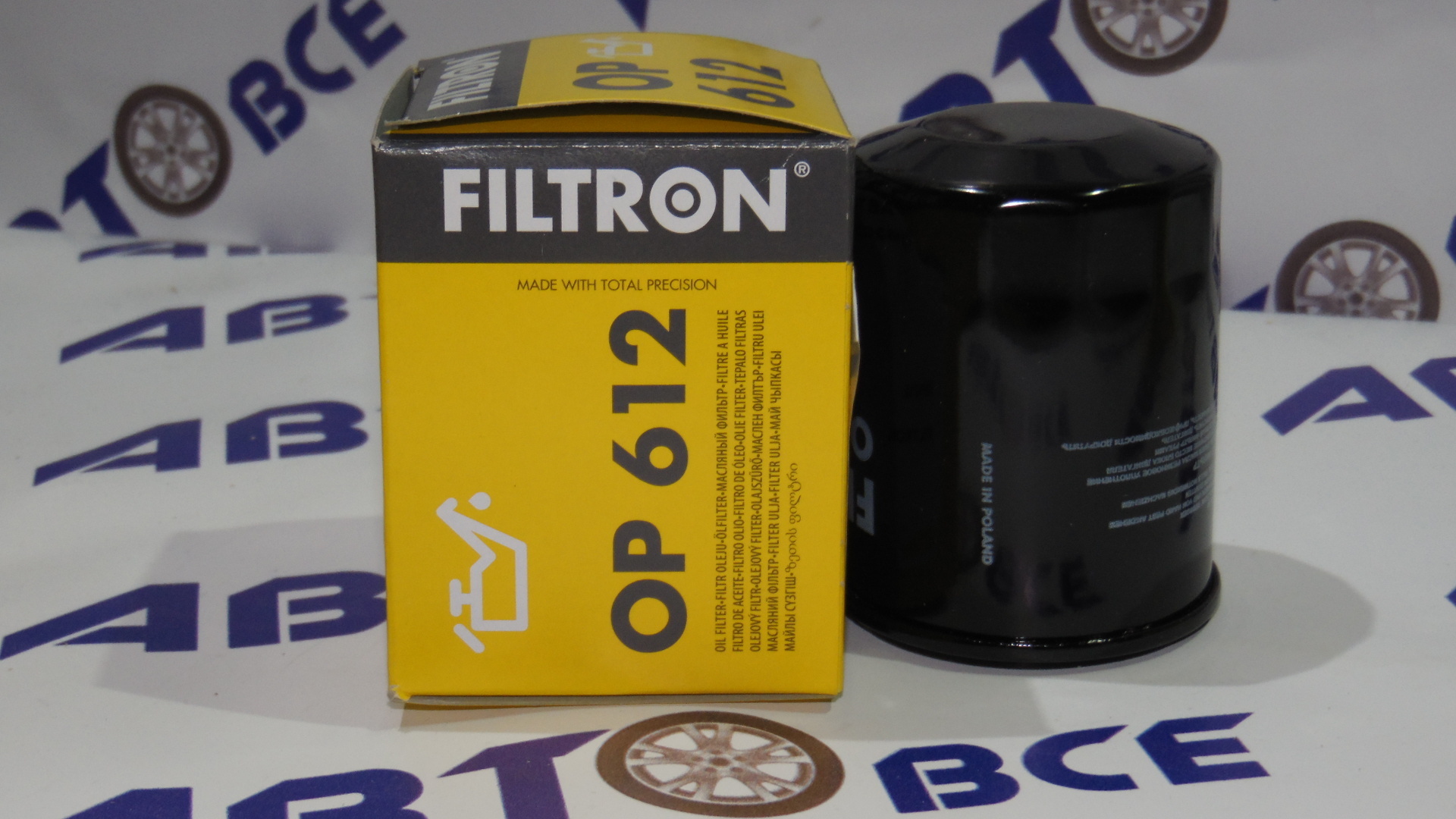 Фильтр масла OP612 FILTRON